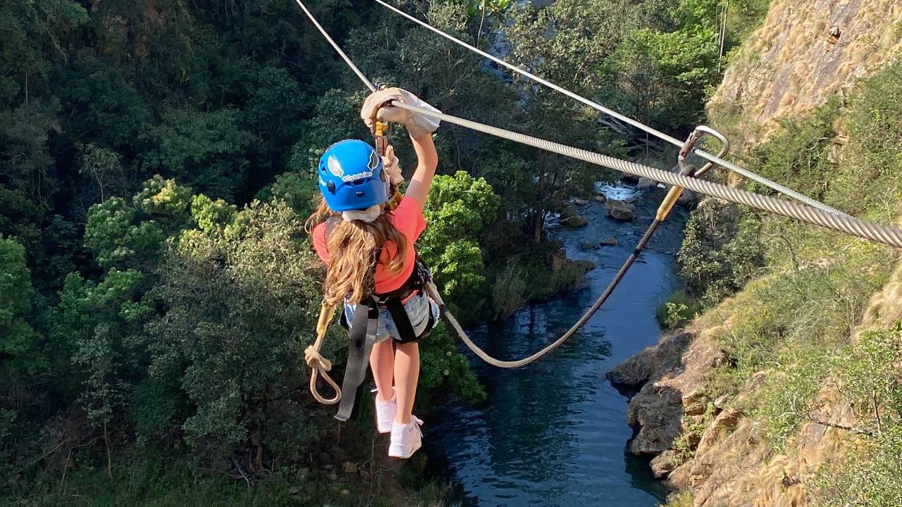 Ziplinen in de Magoebaskloof